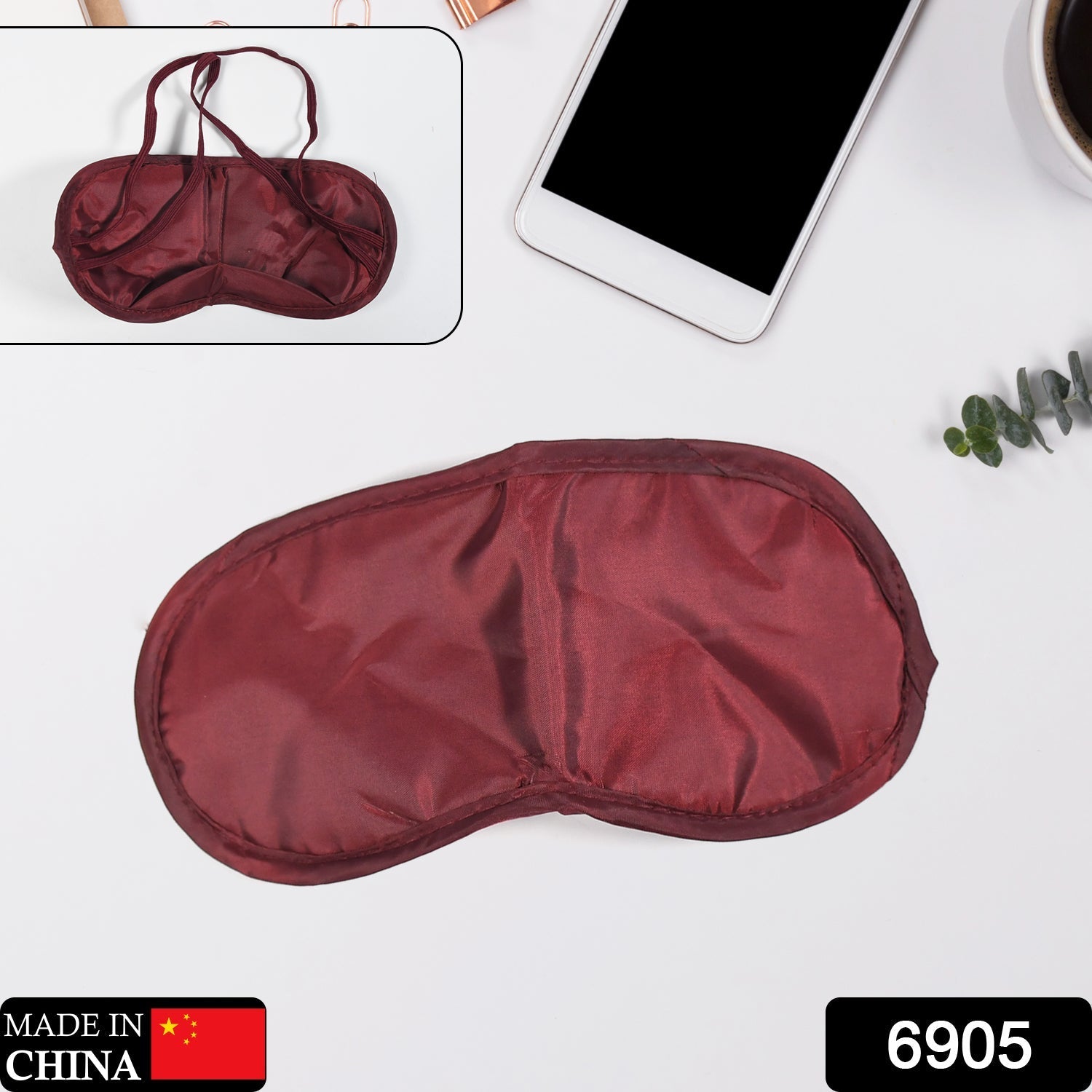 6905 SLEEPING MASK LIGHTWEIGHT COTTON FABRIC BLINDFOLD SOFT EYE MASK SUPER NEW PREMIUM EYE MASK (1 PC) 6905 SLEEPING MASK LIGHTWEIGHT COTTON FABRIC BLINDFOLD SOFT EYE MASK SUPER NEW PREMIUM EYE MASK (1 PC)
